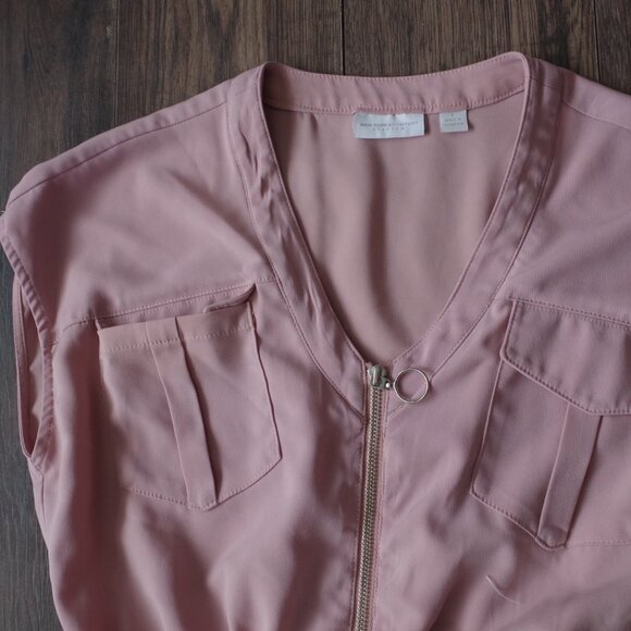 Pink Jumper By New York Company Stretch - Picture 3 of 4